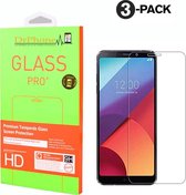 DrPhone 3x A6+ 2018 (Plus) Glas - Glazen Screen protector - Tempered Glass 2.5D 9H (0.26mm) - Let op PLUS versie