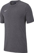 Nike Team Club 19  Sportshirt - Maat 152  - Unisex - donker grijs Maat L-152/158