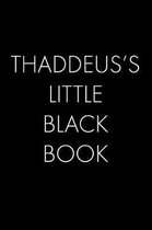 Thaddeus's Little Black Book