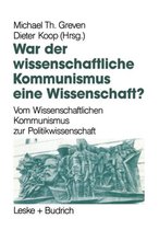 War Der Wissenschaftliche Kommunismus Eine Wissenschaft?