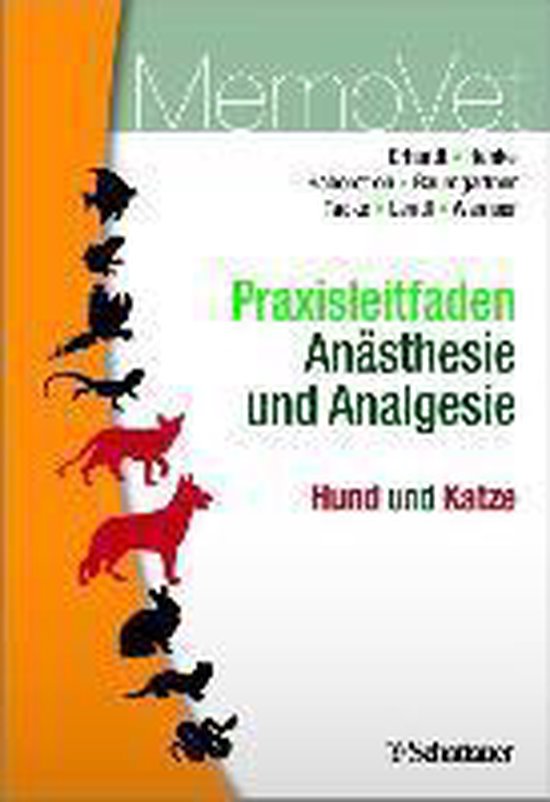 Praxisleitfaden Anästhesie und Analgesie - Hund und Katze - cover