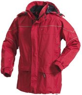 Nordcap Outdoorjas - rood - L - waterdicht - Regenjas