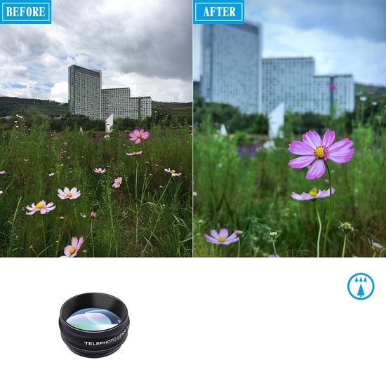 APEX Series 10 in 1 HD Telefoon Camera Lens Kit