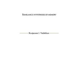 Semblance Hypothesis of Memory