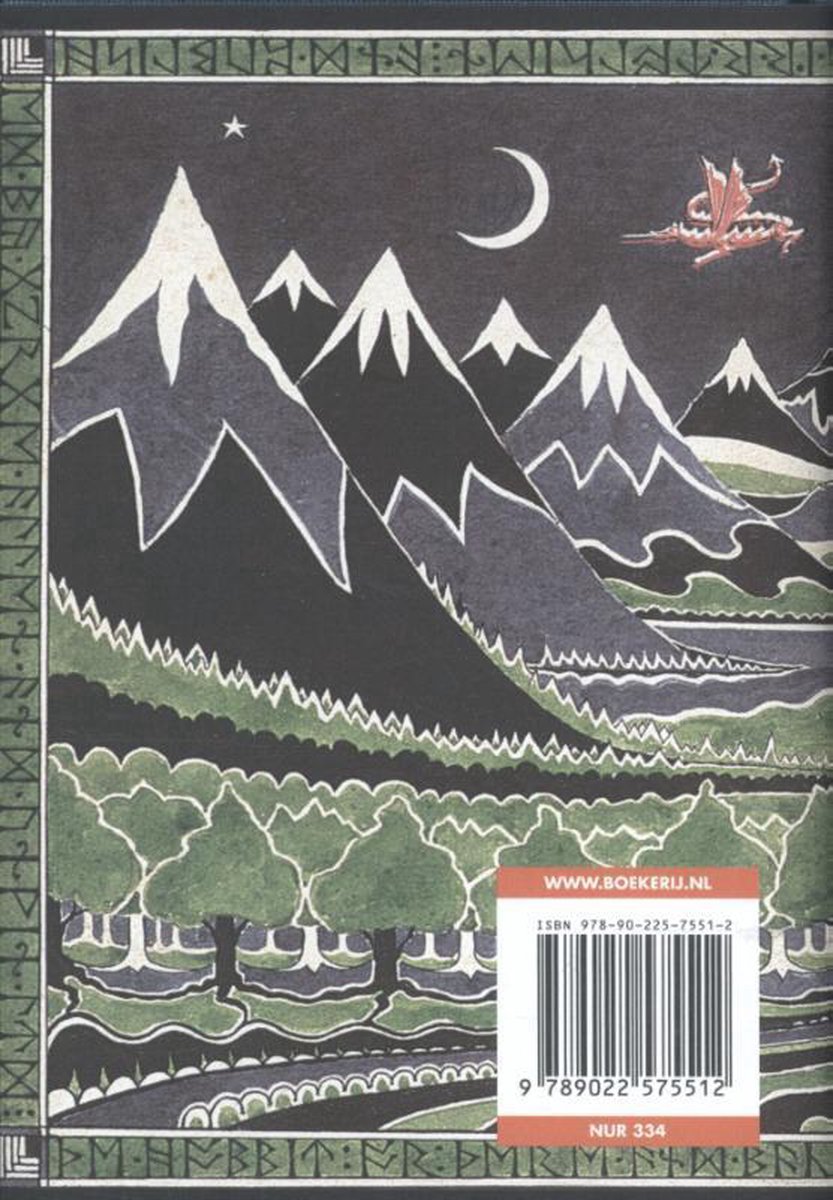 De hobbit - back cover