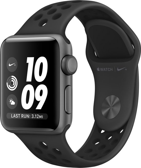 Apple Watch Series 3 Nike+ Smartwatch Zwart/grijs