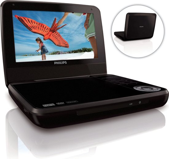 Philips PD7001 - Portable DVD-speler - 7 inch - Zwart | bol.com