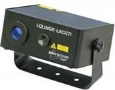JB Systems Lounge Laser - Party Laser Licht Effect - 40mW groen + 150mW rood