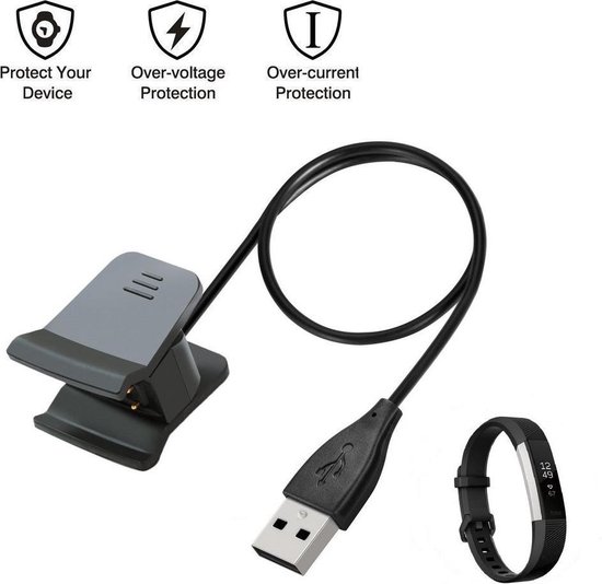 DrPhone USB Oplaadkabel - Adapter - Geschikt voor Fitbit Alta HR -  Bescherming voor... | bol.com