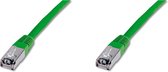 Digitus Premium CAT 5e SF-UTP netwerkkabel 5 m Cat5e SF/UTP (S-FTP) Groen