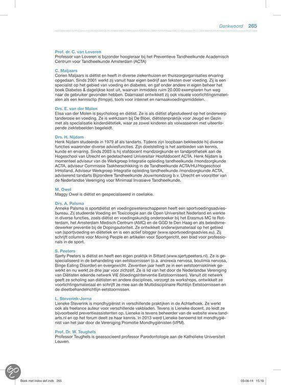 Voeding en mondgezondheid