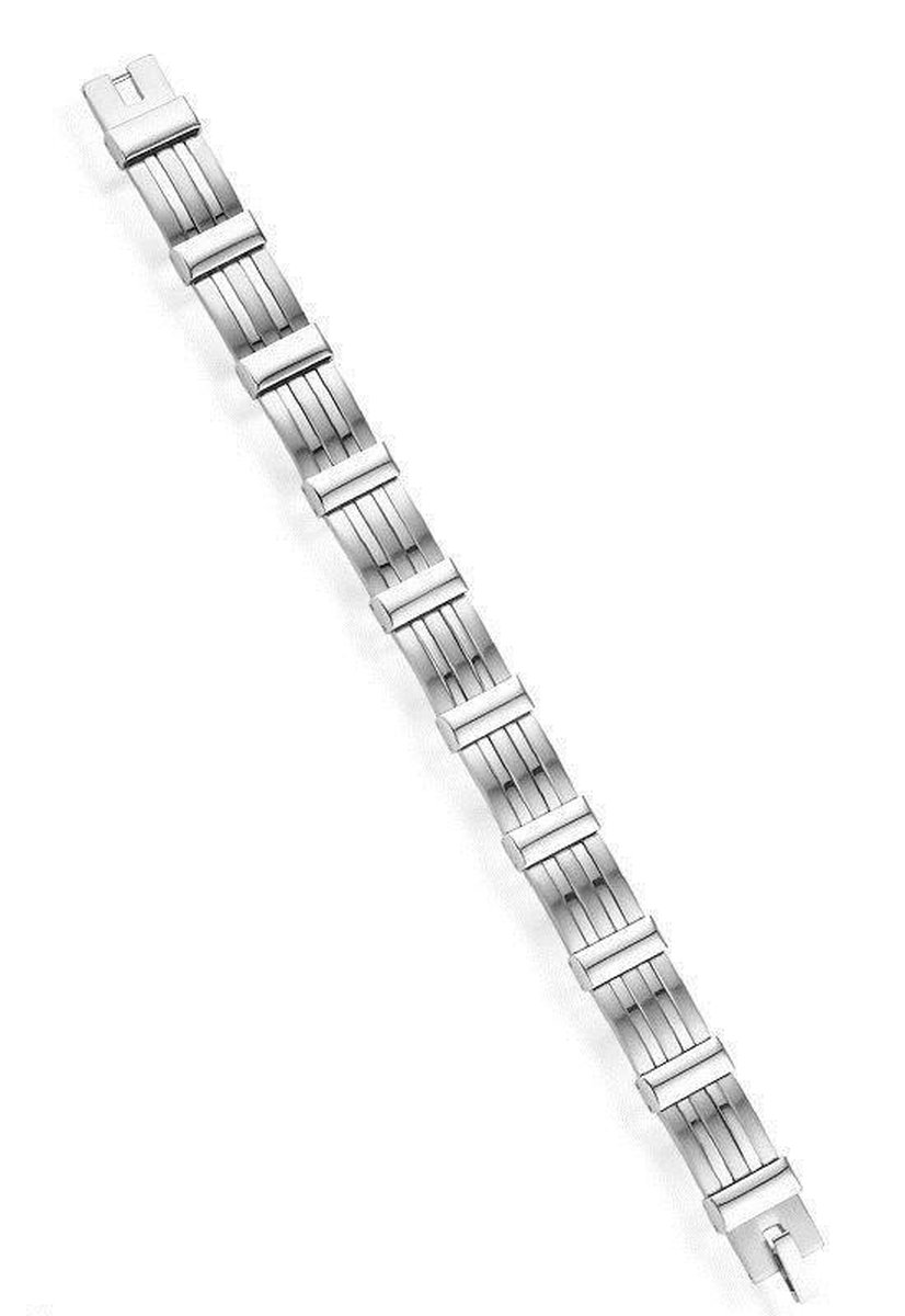 Montebello Armband Kent - 316L Staal - Mat/Blinkend - 13mm - 20.5cm