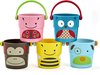 foto van Skip Hop Zoo Stapelemmertjes Zoo Stack & Pour Buckets