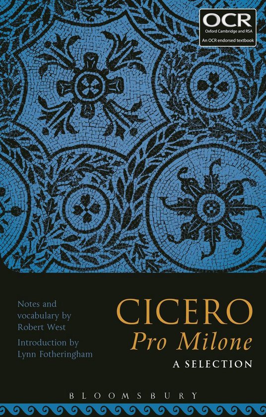 Cicero Pro Milone: A Selection - cover
