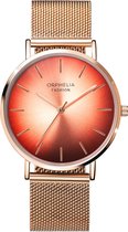 Orphelia Flash OF714826 Horloge - Staal - Rosékleurig - Ø 36 mm