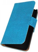 Devil Booktype Wallet Case Hoesjes voor Galaxy Express 2 G3815 Turquoise