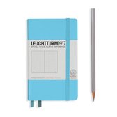 Leuchtturm1917 Notitieboek Pocket - Hardcover - Puntjes - IJsblauw