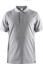 Craft Casual Polo Pique Heren Grijs maat S