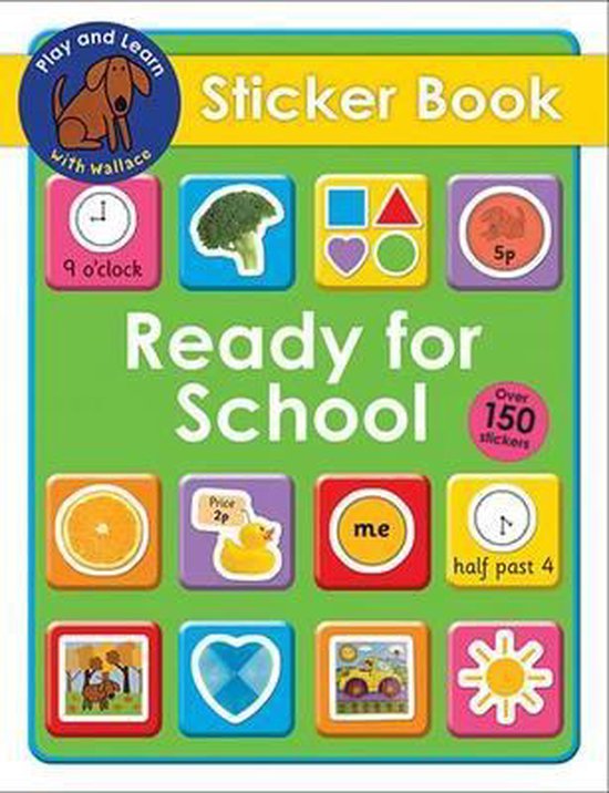 Ready for School Sticker Books, Roger Priddy 9781783410798 Boeken