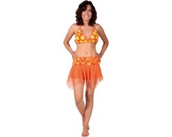 Folat - Tropic Rok & Bikini Oranje/stk - WK voetbal 2026 - WK voetbal versiering - Olympische spelen