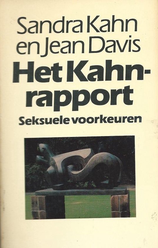 9789029524902 - Het Kahn-rapport over seksuele voorkeuren