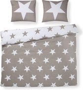 Day Dream Stars - dekbedovertrek - lits-jumeaux - 240 x 200/220 - Zand