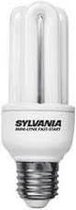 Sylvania E27 15 Watt MINI-LYNX Fast Start Spaarlamp 900 lumen, 220-240V