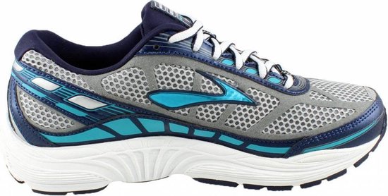 Brooks Dyad 8 Hardloopschoenen Maat 38.5 Vrouwen grijs wit