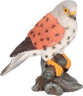 Torenvalk vogel dieren beeldje 11 cm - Tuin decoratie/woonaccessoires dieren beelden