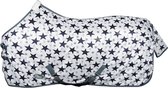 Harry's Horse Vliegendeken mesh standaard met singels, white 145cm white