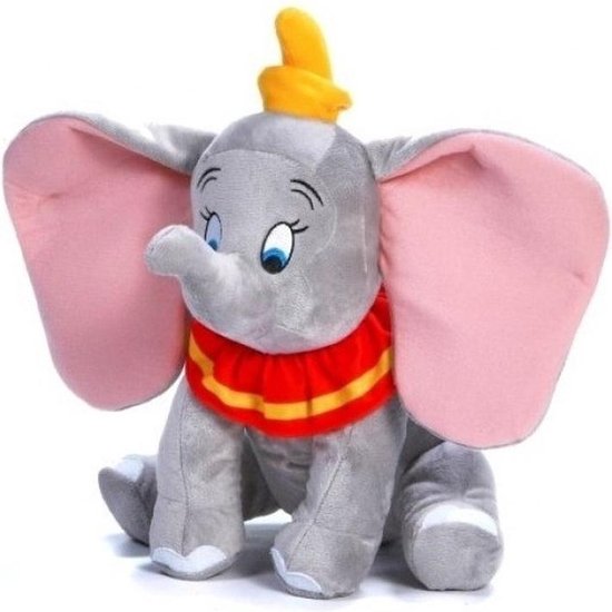 Dumbo / Dombo olifanten knuffel Walt Disney (30 cm) bol.com