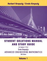 Omslag Student Solutions Manual to accompany Advanced Engineering Mathematics, 10e