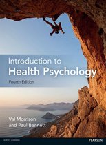 Samenvatting 'Introduction to health psychology' (H1)