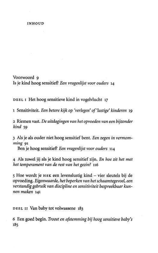 Het hoog sensitieve kind
