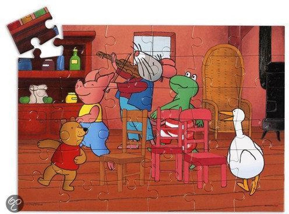 Kikker & Vriendjes Puzzel | bol.com