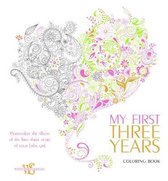 My First Three Years (girl). Album and Coloring Book