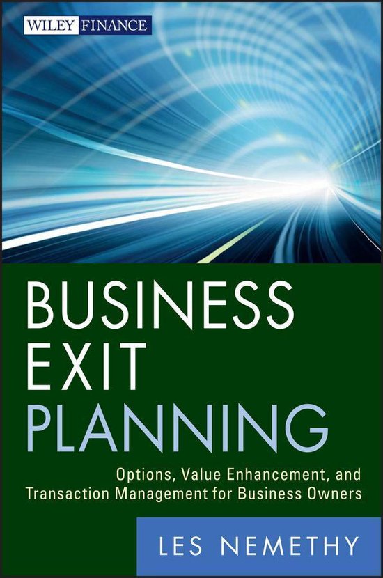 Wiley Finance 9 - Business Exit Planning - cover