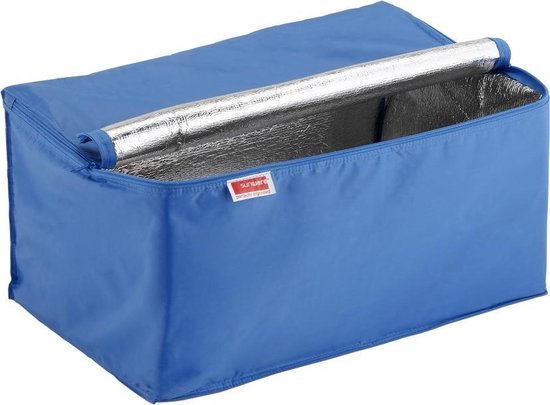 Foto: Sunware square koeltas blauw voor vouwkrat 45l en 46l 49 x 31 x 25 cm