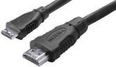 GR-Kabel PB-306 HDMI kabel 1 m HDMI Type A (Standaard) HDMI Type C (Mini) Zwart