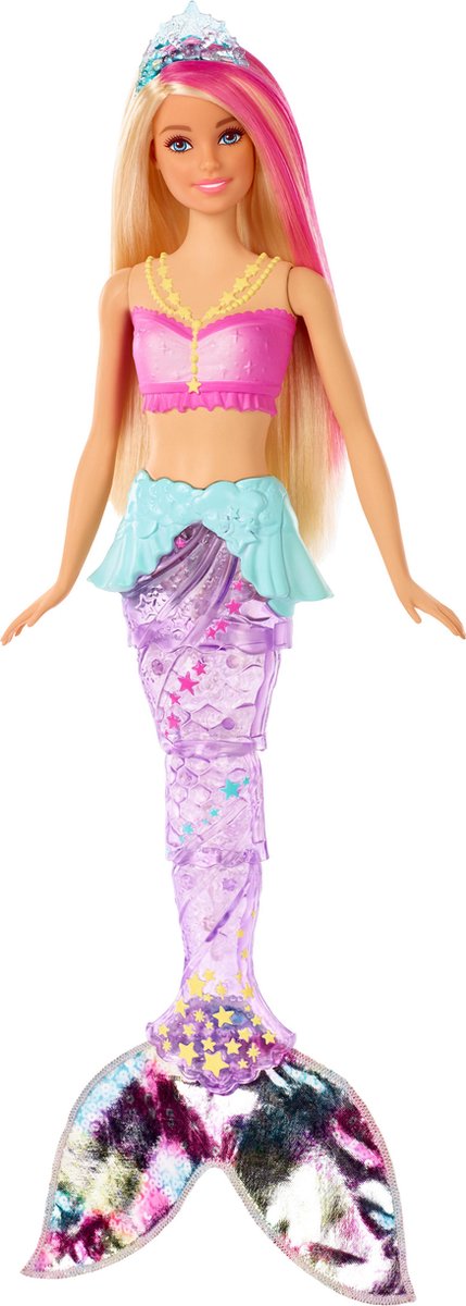 Barbie Dreamtopia Twinkelende Lichtjes Zeemeermin - Barbiepop - Barbie