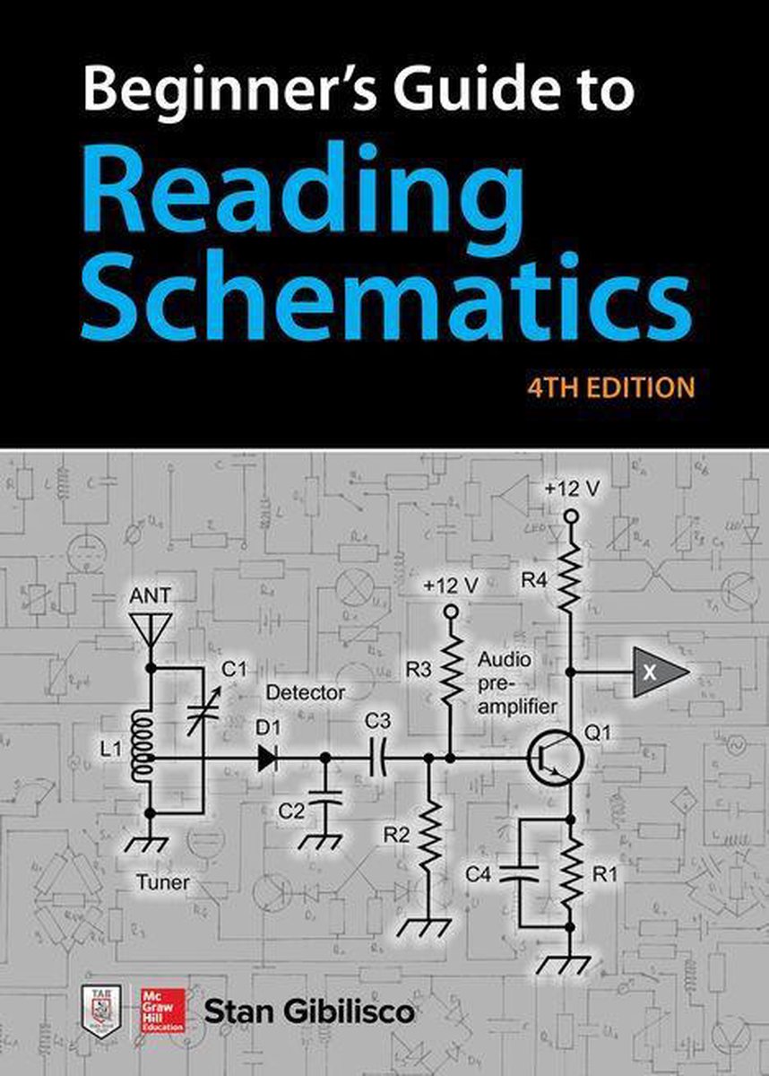 Omslag van Beginner's Guide to Reading Schematics, Fourth Edition
