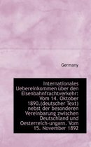 Internationales Uebereinkommen Ber Den Eisenbahnfrachtverkehr