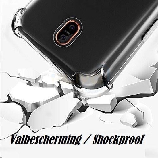 DrPhone Nokia 2.1 TPU Case - Siliconen Shock Bumper de cas avec -Backcover renforcé bords pour une protection supplémentaire