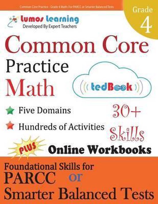 Common Core Practice - Grade 4 Math - cover