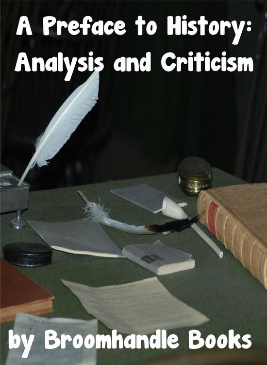Continuing Education 2 - A Preface to History: Analysis and  ... - cover