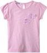 3pommes - shirt - roze met applicatie - Maat 104