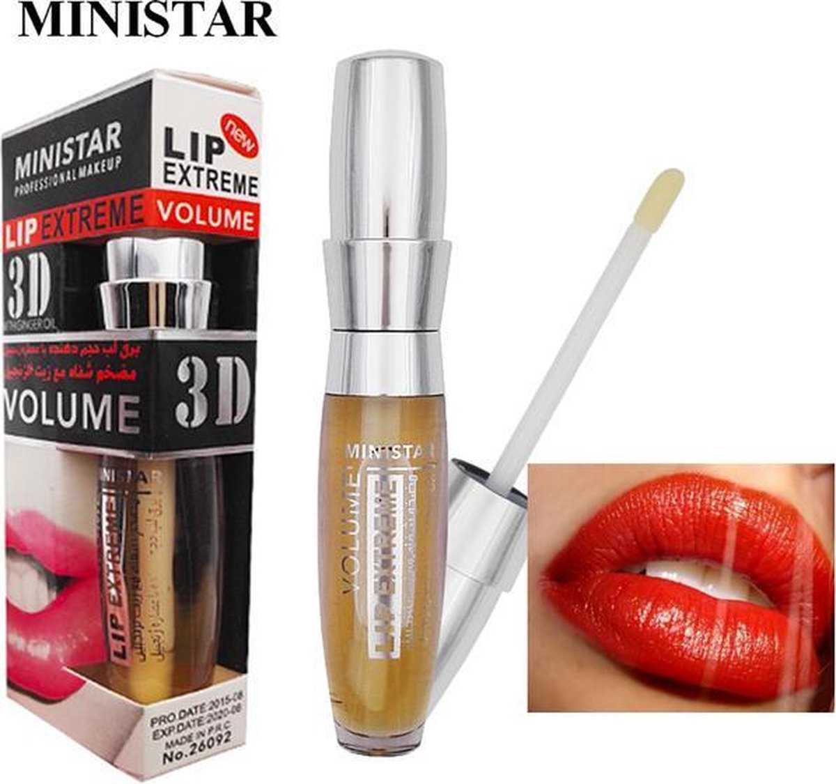 LIP GLOSS EXTREME VOLUME SUPER VOLUME 3D LIP PLUMPER VOLLERE LIPPEN MET GEMBER...