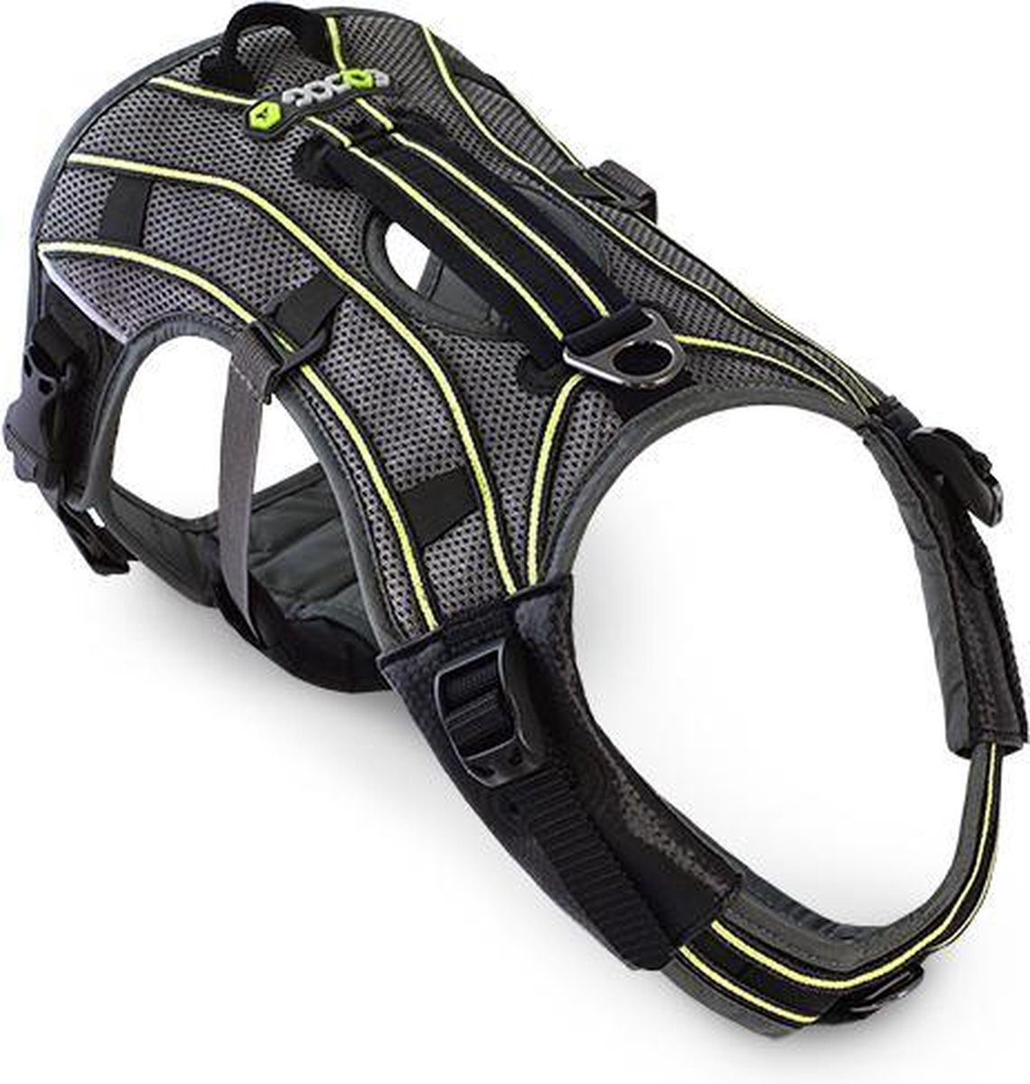 EQDOG Pro Harness hondentuig Groen - Maat M