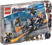 LEGO Marvel Super Heroes Marvel Avengers : Captain America et l'attaque des Outriders 76123 – Kit de construction (167 pièces)
