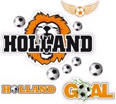 Raamstickers Holland Goal